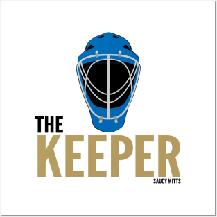 Hockey Goalie The Keeper Posters and Art